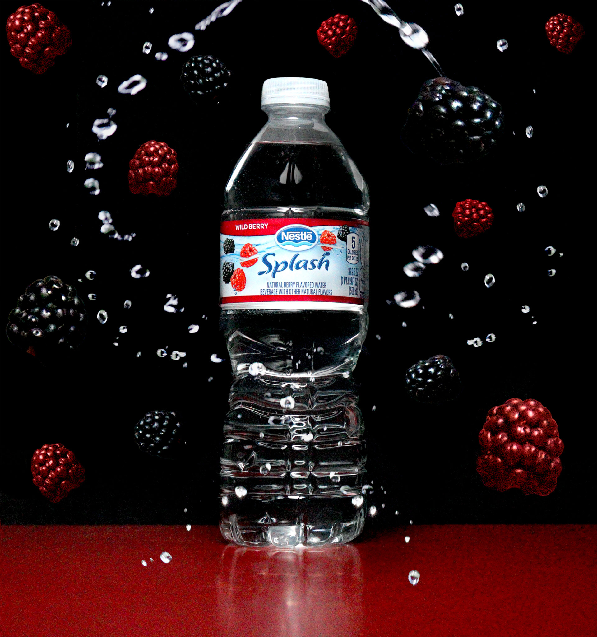 Oklahoma Beer Photography Nestle Splash Wildberry Water Craft Beer